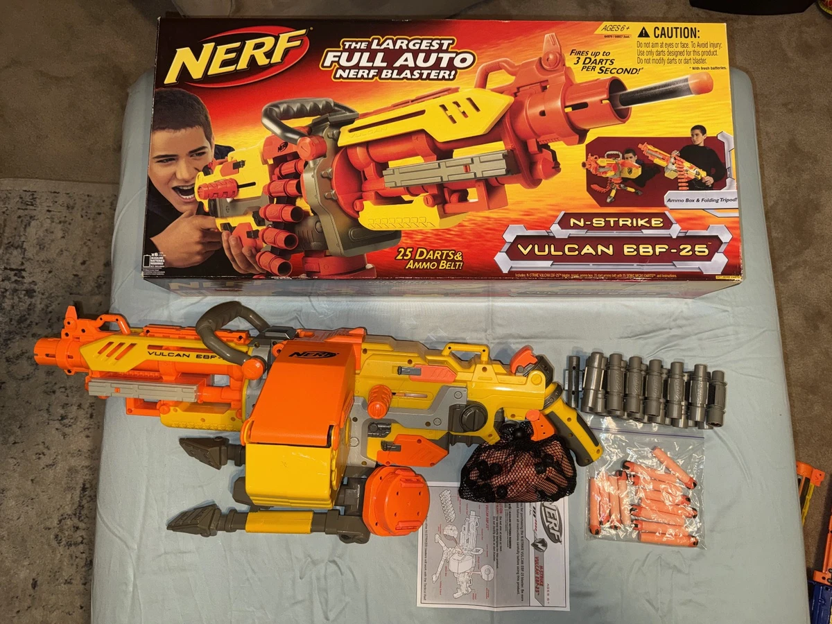 Preços baixos em NERF Nerf Vulcan EBF-25 Pistolas de Dardos e