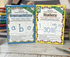 Textured Touch & Trace Learning Cards (Set of 2): Lowercase Letters & Numbers