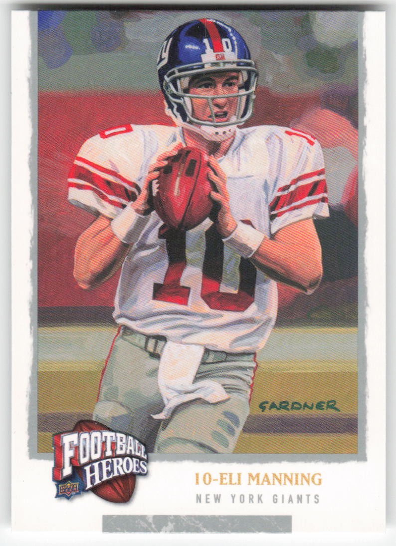 2008 Upper Deck Heroes Eli Manning #41 New York Giants