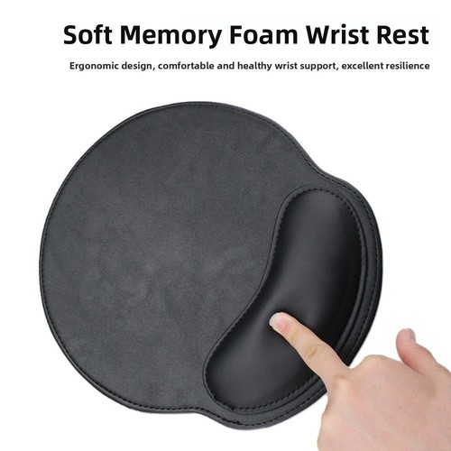 2Pcs/Set Slow Rebound Ergonomic Mouse Pad Keyboard Hand Cushion Desktop - Afbeelding 6 van 17
