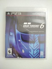 Gran Turismo 6 Anniversary Edition (PS3) Very Good TESTED WORKING Complete CIB