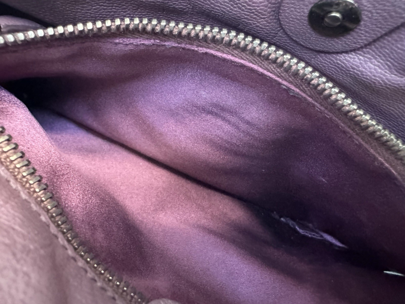 Prada Pink/Purple Python Leather Medium Shoulder … - image 8