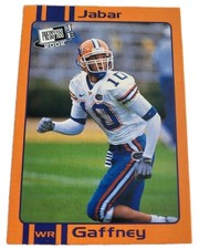 2002 Press Pass JE Old School OS17 Jabar Gaffney Florida Gators Football Card F5