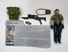 1987 Hasbro GI Joe Tunnel Rat (V1) Complete With Flashlights And File Card