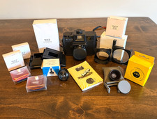 Holga 120CFN Medium Format Film Camera with lots of accessories, lenses, filters