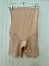 HONEYLOVE Rose Tan Super Power Shorts Shapewear Size M L No Straps