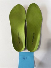Superfeet Green High Arch Orthotic Insoles Size D M 7.5-9 Or W 8.5-10 Cut 1