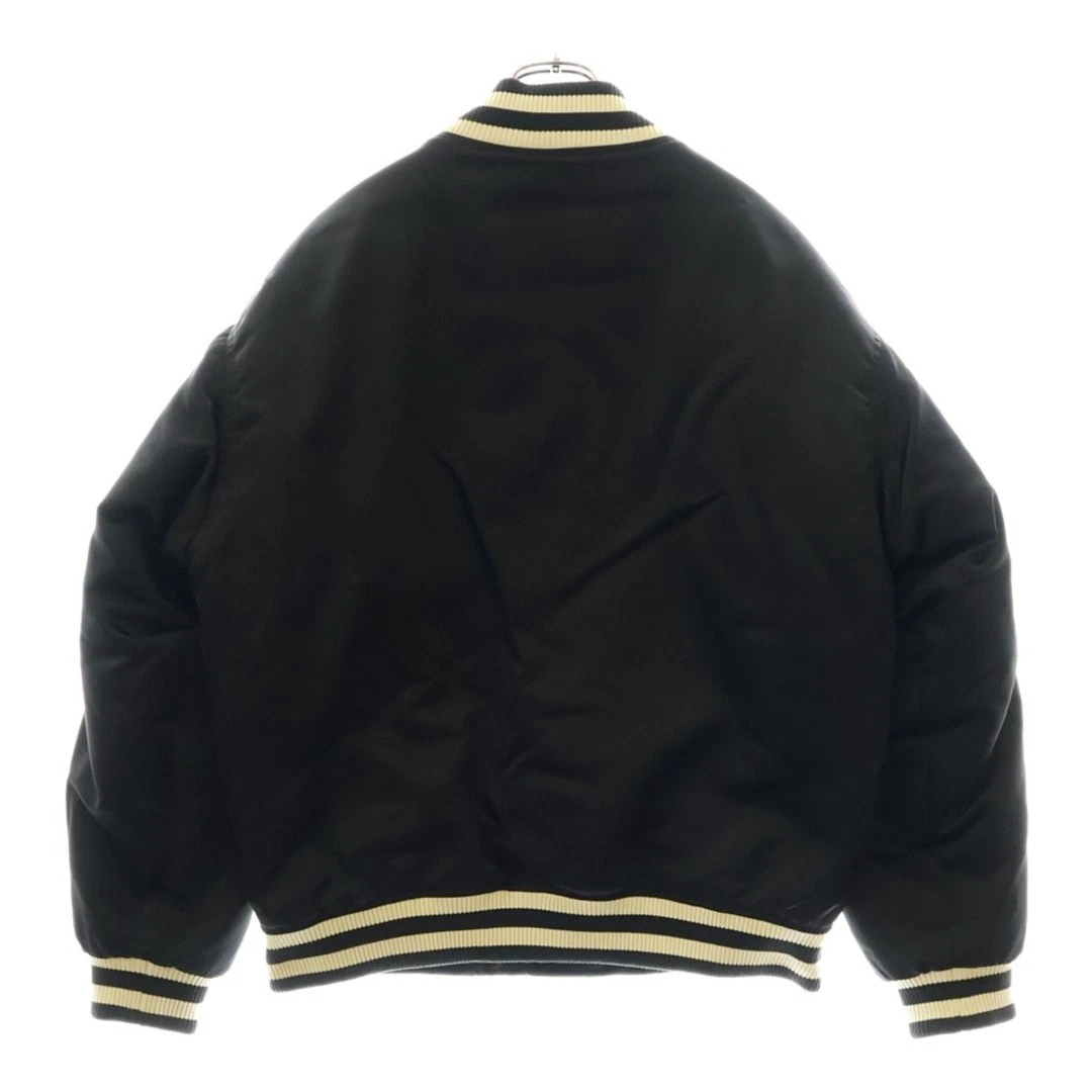 LOUIS VUITTON（LV） Louis Vuitton 24ss giacca blouson baseball nylon ricamato nero Rm241 us