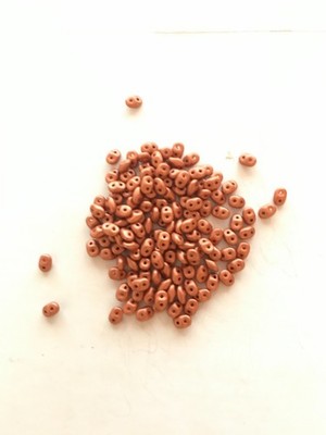 20g - SuperDuo 2.5x5mm Beads 2-Hole Czech-made pressed glass - 12. color options