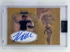 Kade McClure 2024 Wild Card MATTE Premium Prospect Smoking Guns Auto 1/1 #SGA-KM