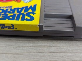 Super Mario Bros. 3 (Nintendo NES 1990 NES-UM-USA-1) Cartridge & Manual
