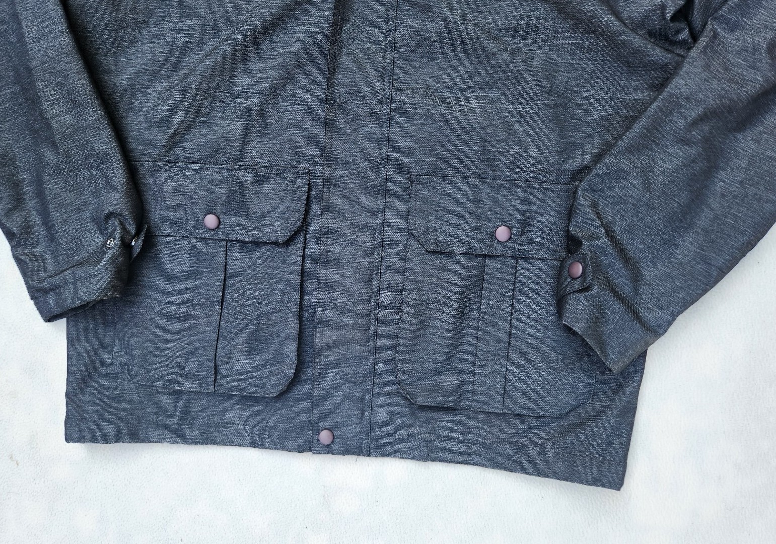 Acura Fossa Apparel Mens Medium Taiga Honeycomb-Shell Hooded Jacket Logo - second product detail image