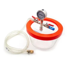 3L Transparent Acrylic Vacuum Barrel Defoaming Vacuum Chamber Silicone Epoxy