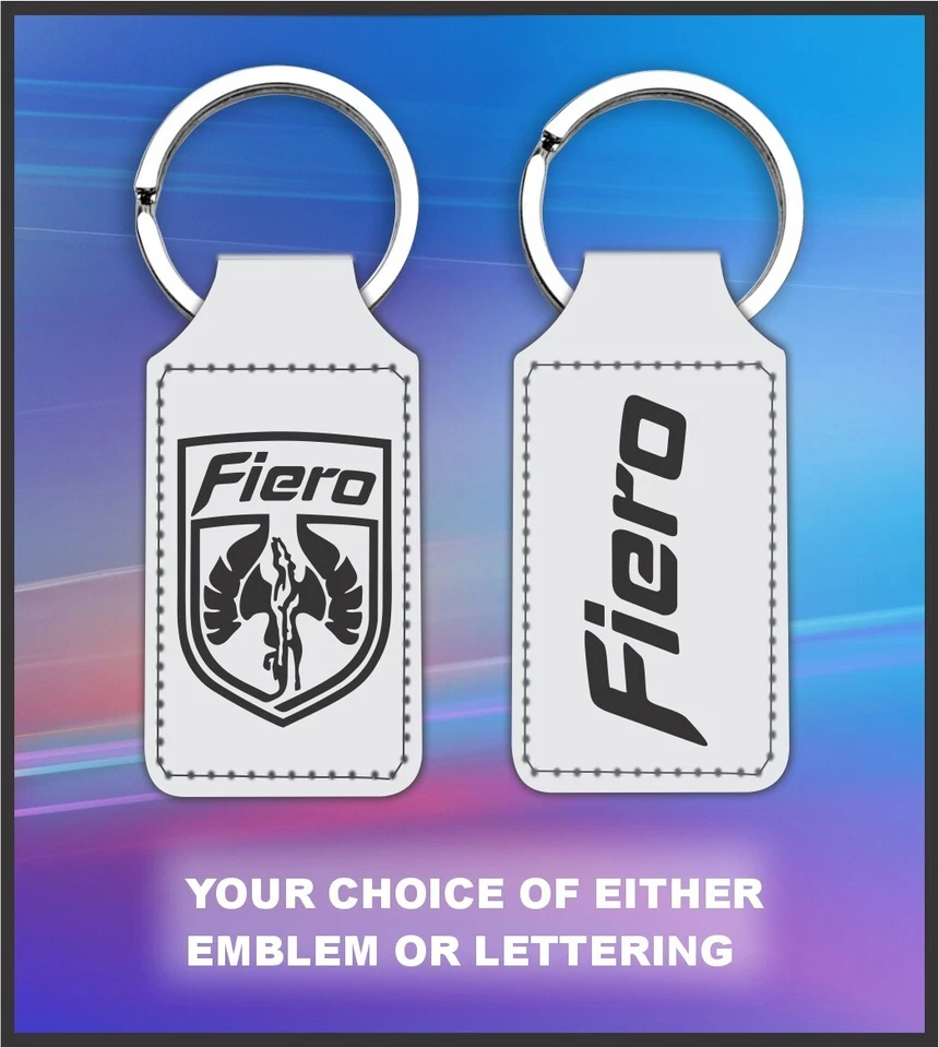 Llavero fotográfico personalizado Fiero - Llavero de cuero sintético personalizado Foto 2 de 3