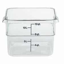 6 PACKS : Camwear Polycarbonate Square Food Storage container, 1