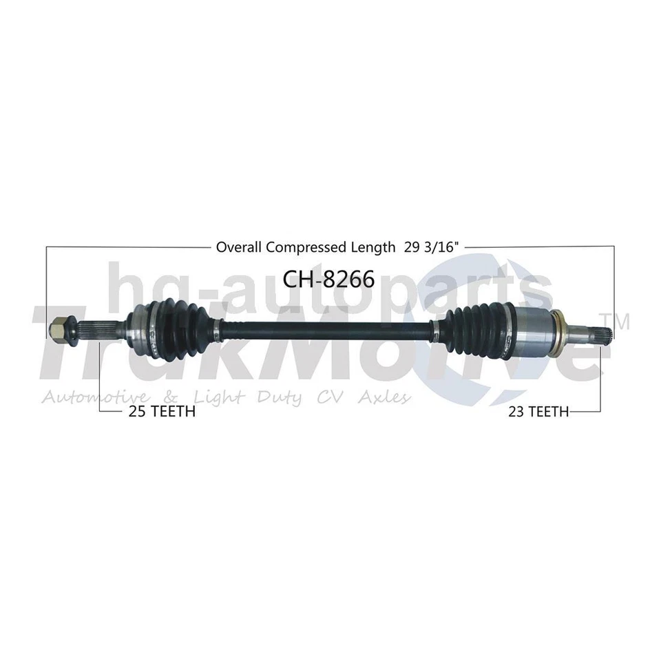 Eje Timken CV + cojinete de cubo de rueda para Jeep Patriot 2007 Foto 2 de 4