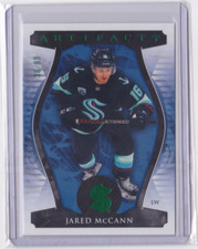 2023-24 UD ARTIFACTS EMERALD BASE PARALLEL 36/99 JARED McCANN #75 SEATTLE KRAKEN