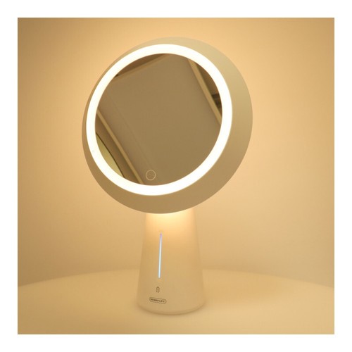 Miroir Maquillage Cosmétique LED Lumière Angle Réglable Grossissement 5x Piles - Photo 8/11