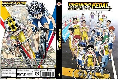 Yowamushi Pedal Anime Series Season 1-4 + Movie