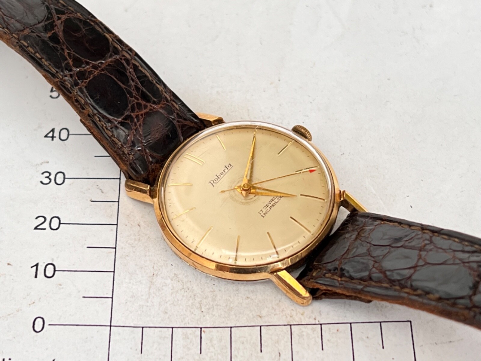 ROBERTA WATCH SWISS MADE WORKING MEN CAL eta 2390 35mm 17 jewels eBay