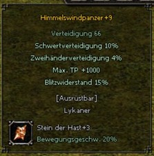 Metin 2 Lykaner Rüstung +9 1K TP Germania