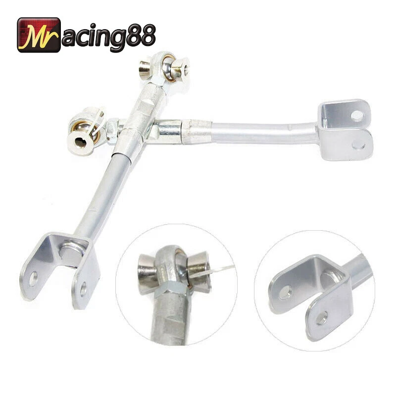 Kits de brazo de control plateado para Nissan 350Z 2003-2007 inclinación trasera ajustable Foto 3 de 4