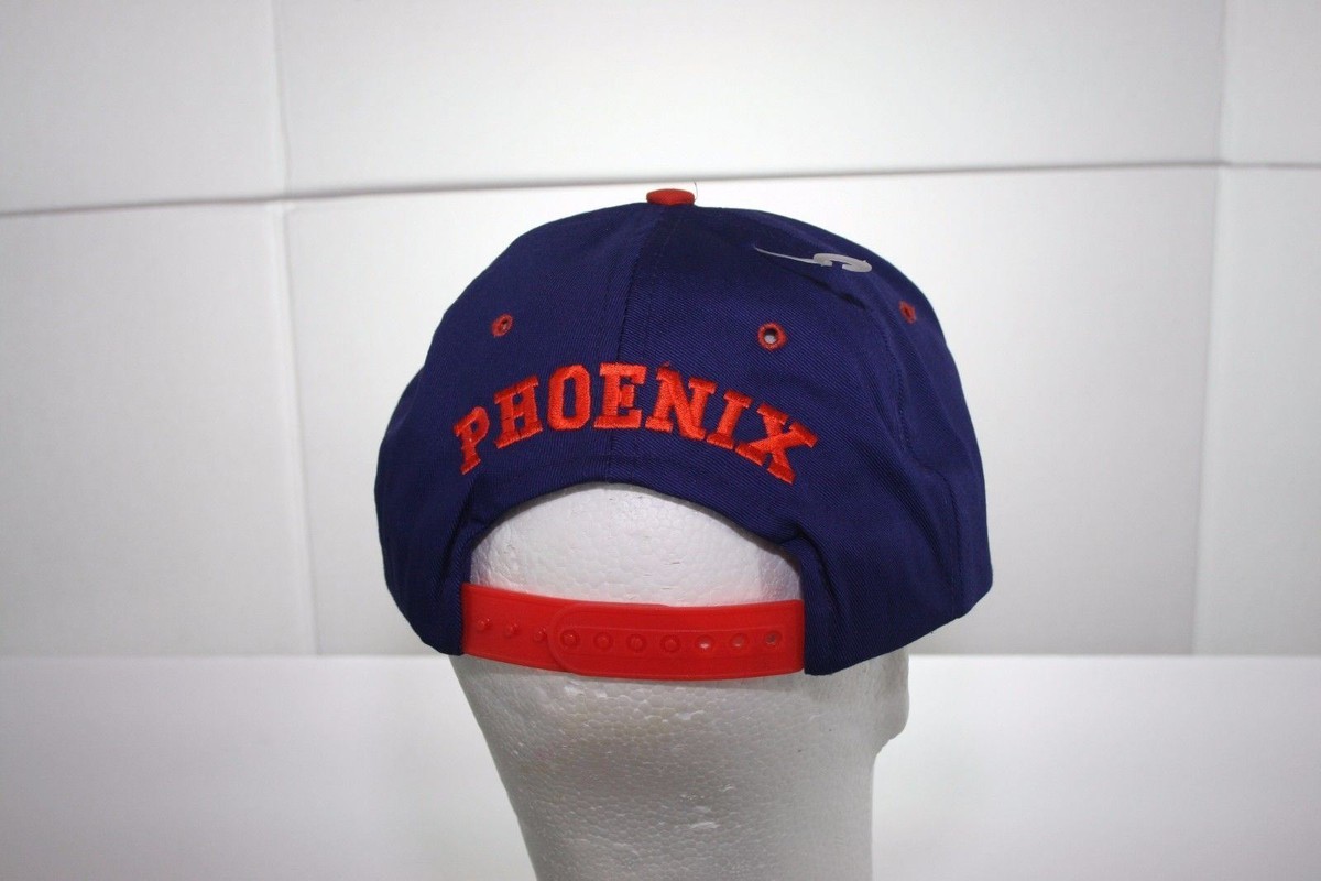 Vintage Phoenix Suns Logo Snapback Hat‎ 1990s Deadstock Nba Basketball Vintage Phoenix Suns Hat 90s Fitted Cap Starter NBA Size 1  main image 3