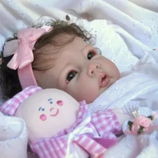 20'' Realistic Reborn Baby Dolls Newborn Doll Vinyl Silicone Lifelike Baby Gift