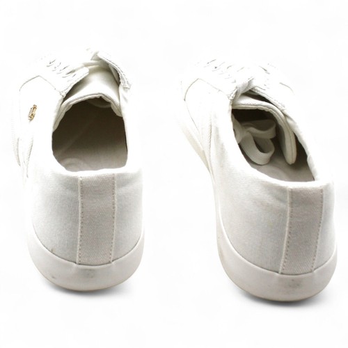Zapatilla deportiva para mujer Lauren Ralph Lauren Janson II de lona óptica blanca (talla 8,5) - Imagen 7 de 7