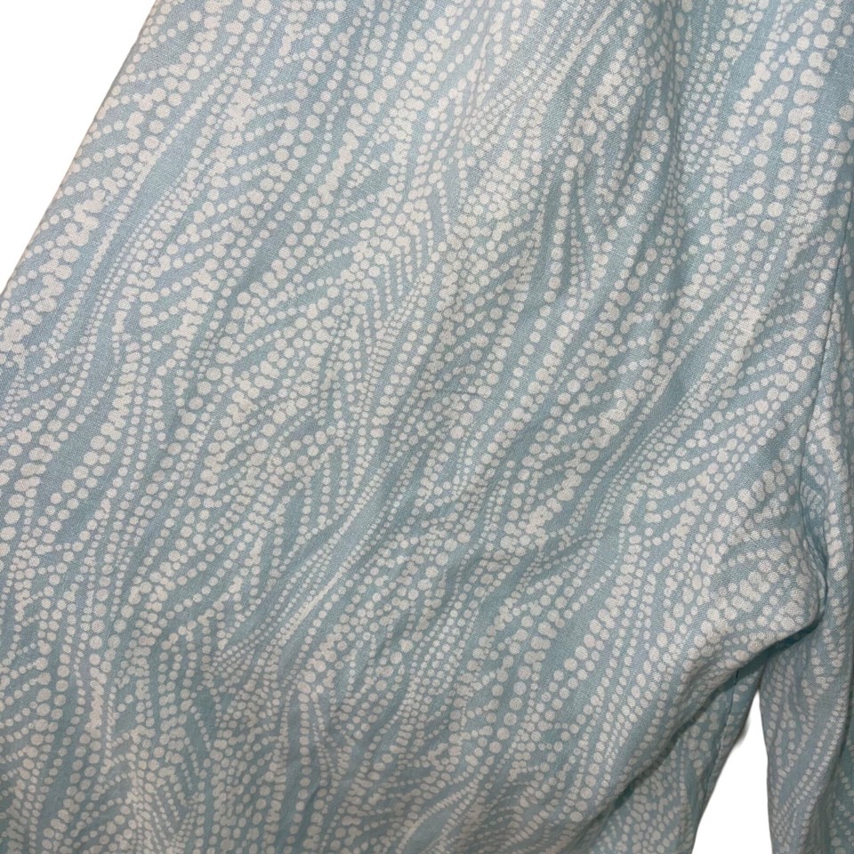 Joie Pants Womens Size Large White Elastic Waist Wide Leg Pockets Linen