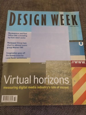 Design Week Magazine 11th August 2000, Virtual Horizons - B130