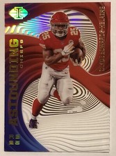 2020 Panini Illusions Clyde Edwards-Helaire Astounding RED Acetate /149 #A4