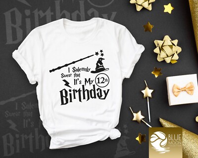 It's My Birthday T-Shirt, Customize Birthday Shirts, Birthday Party Shirts