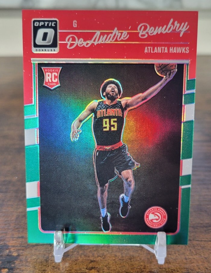 2016-17 Panini Donruss Optic Green Prizm DeAndre Bembry #168 /5 Rookie RC SP 1/1