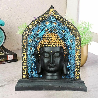 Handcrafted Poly Resin Eco Friendly Lord Buddha Idol Figurine For Home Decor