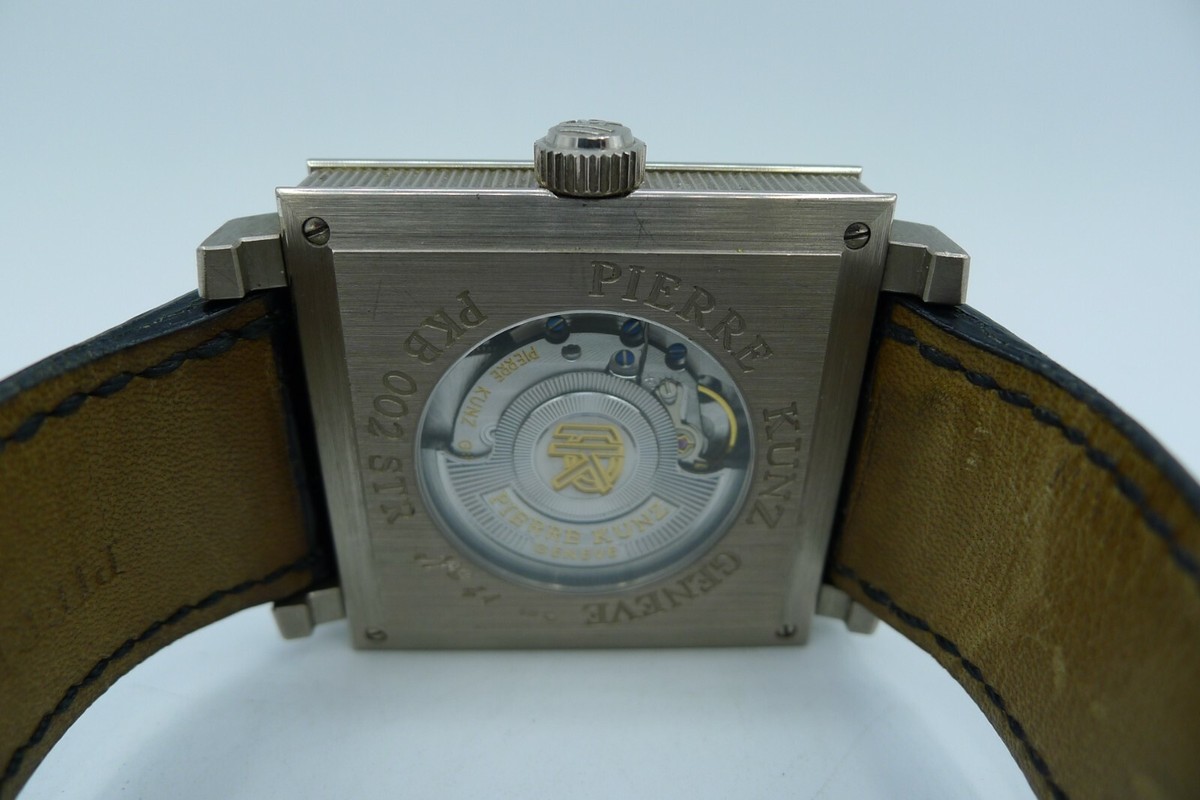 Pierre Kunz Triple Retrograde PKB002STR Black & Silver Dial
