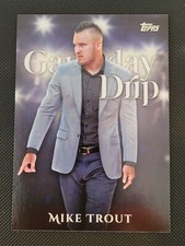 2025 Topps Series 1 Celebration - Mike Trout Gameday Drip #GD-4 Angels