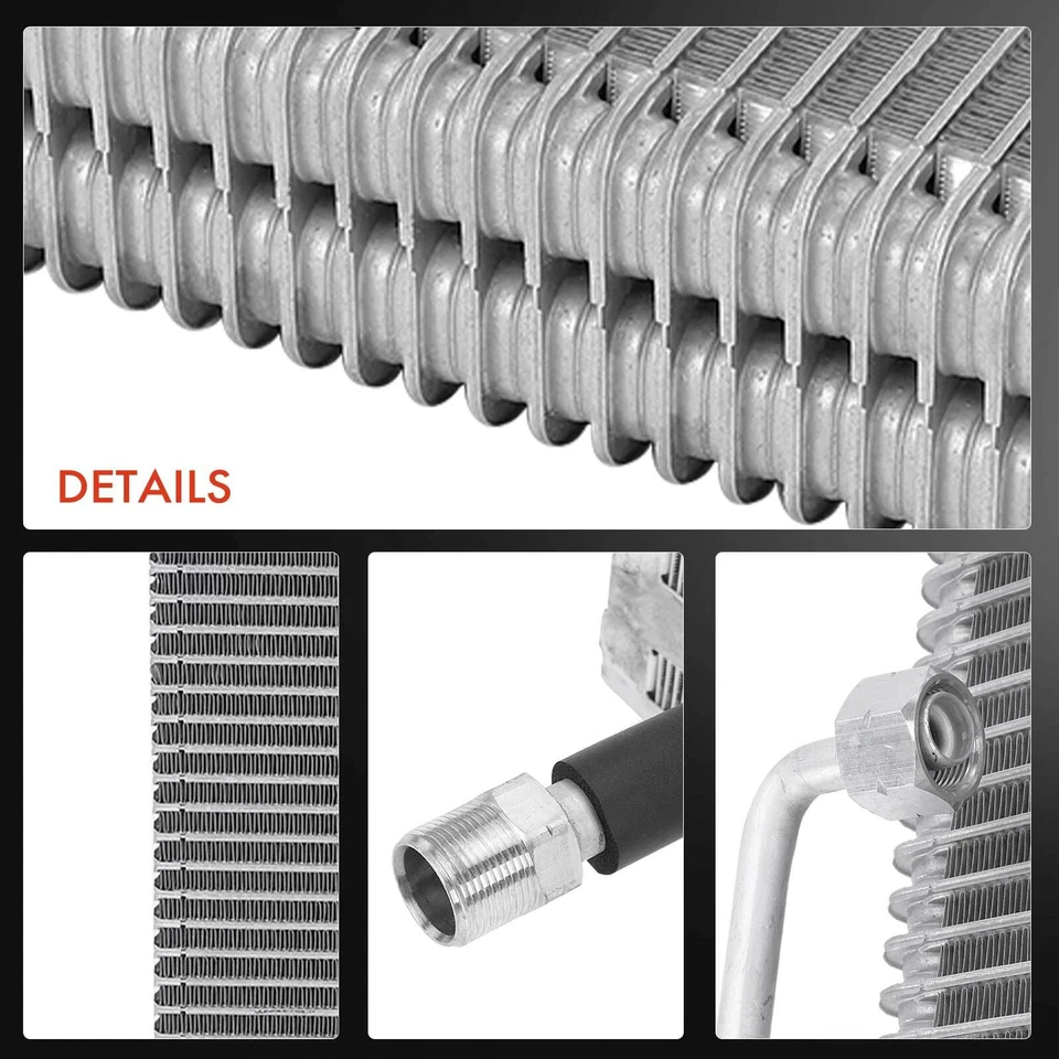 Aleta de placa de núcleo de evaporador de CA delantero para Acura CL 2001-2003 Honda Accord 1998-2002 Foto 2 de 2