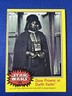 1977 Topps Star Wars Card David Prowse Darth Vader #183 UnGr