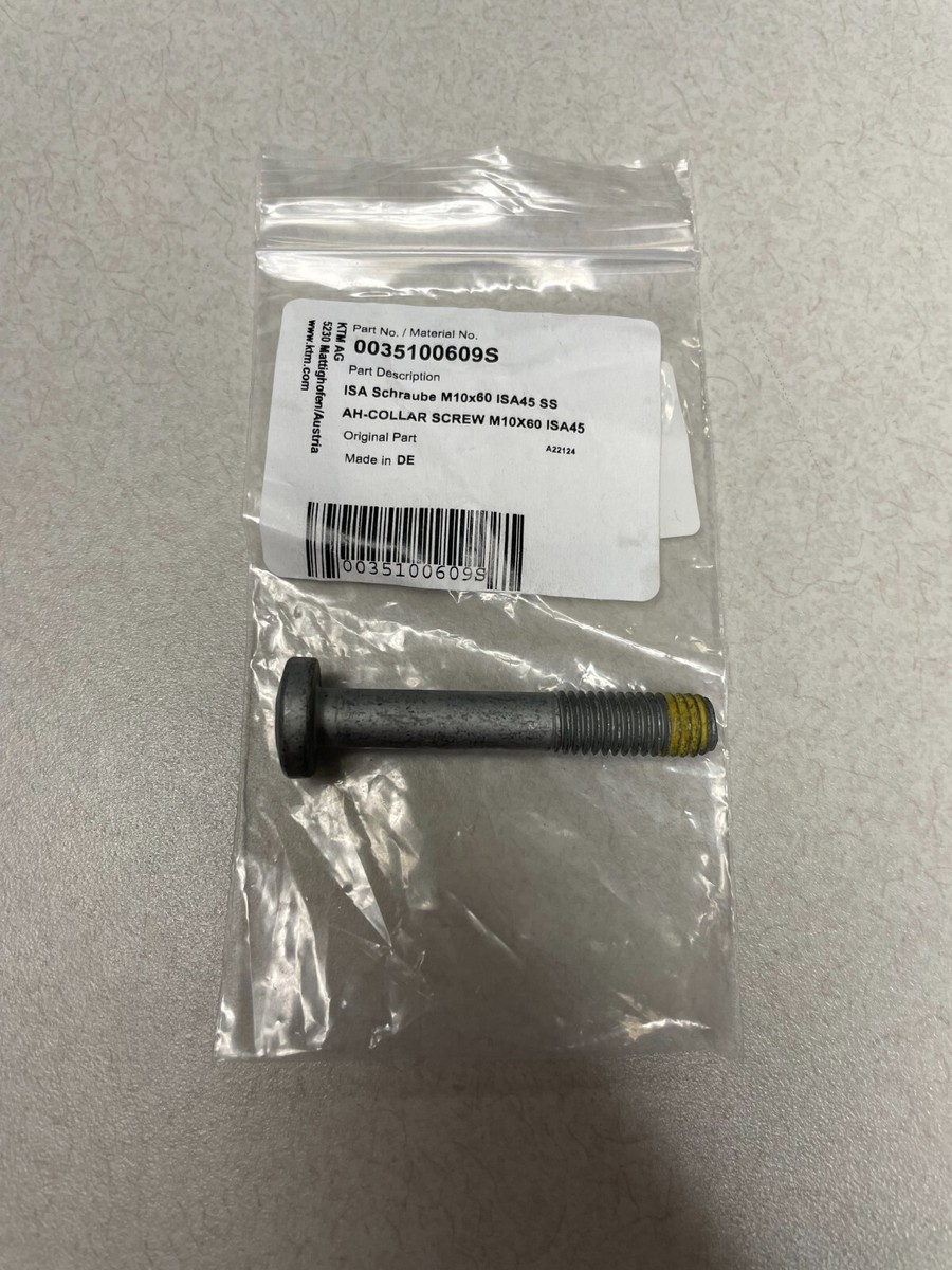 NEW KTM HUSQVARNA AH-COLLAR SCREW M10X60 ISA45 790 890 1190 1290 