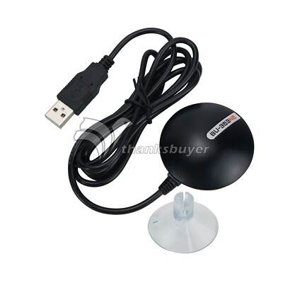 USB GPS Receiver for GlobalSat WIN7/8/10/XP Network Optimization Road BU-353N5 #