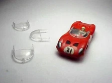 T-JET ALFA ROMEO WINDSHIELD. NEW INJECTION MOLDED. FROM MODEL MOTORING