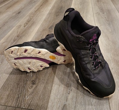 Merrell Moab Speed Hiking Shoes Black Purple Size 10.5
