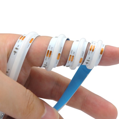RGB LED Strip Lights 12V 24V WS2811 COB Flexible Tape Rope 576LED Bluetooth WIFI - Picture 21 of 29