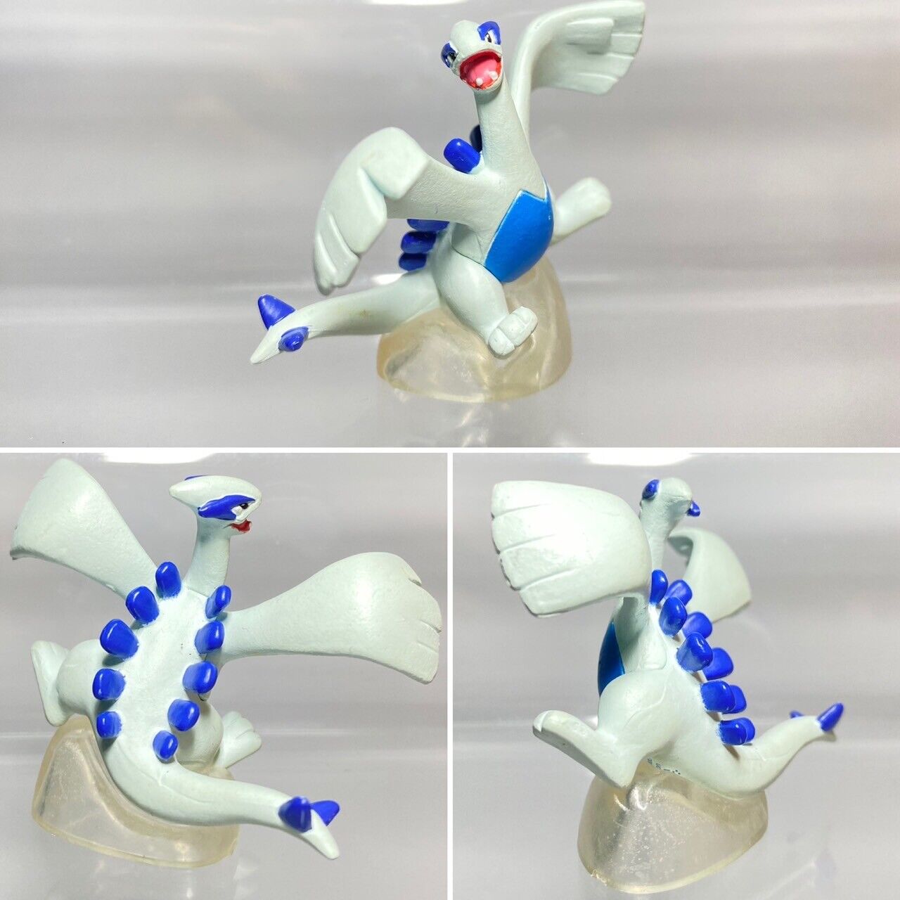 Ho-Oh & Lugia(2 pcs)Pokemon Monster Bandai Clipping Collection Figure Toy  Japan.