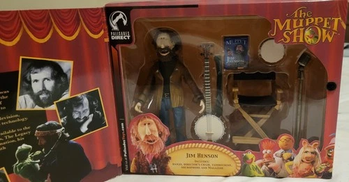 Palisades The Muppet Show Jim Henson Figure Banjo Chair Tambourine Microphone