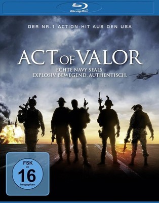 Act of Valor Blu-ray Action Thriller Navy SEALs Film Spannung Abenteuer