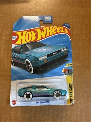 Hot Wheels 2025 Case H DMC Delorean HW Art Cars New