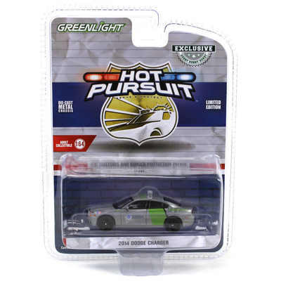 RAW CHASE 1/64 2014 Dodge Charger US Customs & Border Patrol Hot Pursuit 43035-D