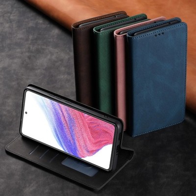 Wallet Leder Magnet Flip Cover für Samsung Galaxy S25 S24 S23 S22 S21 Hülle
